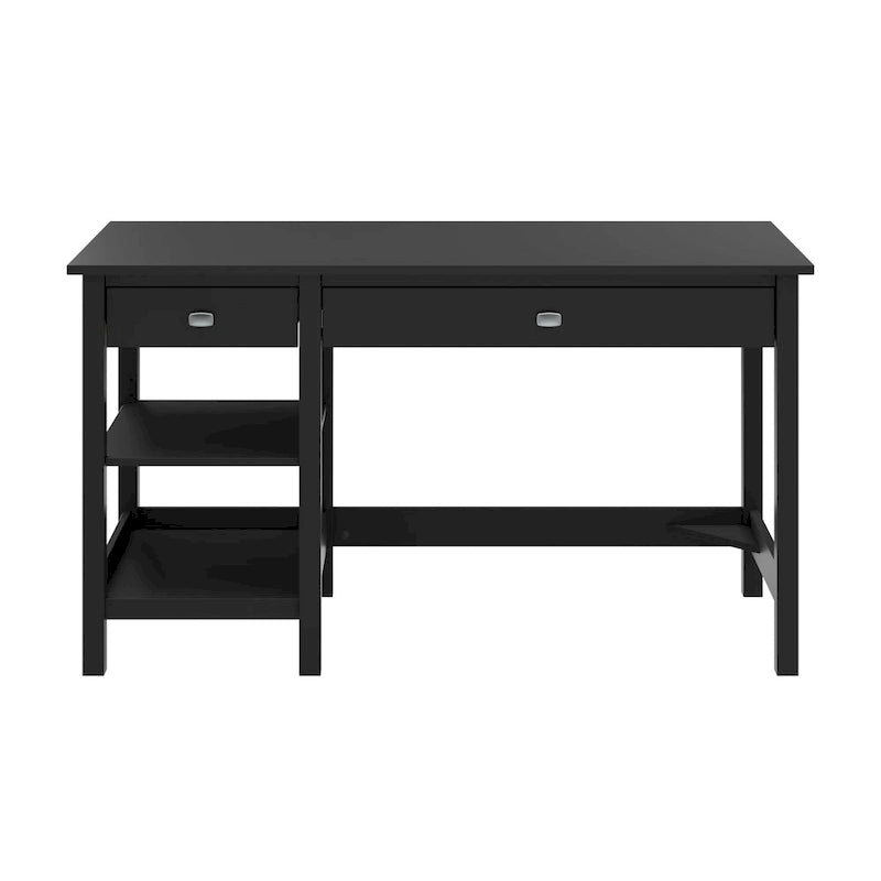 Bureau informatique 54 W avec étagères