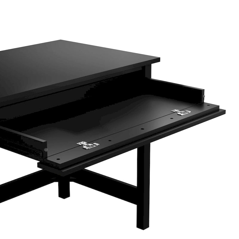 Bureau informatique 54 W avec étagères