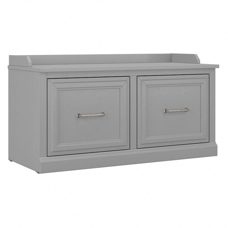 Banc de rangement pour chaussures 40 W avec portes