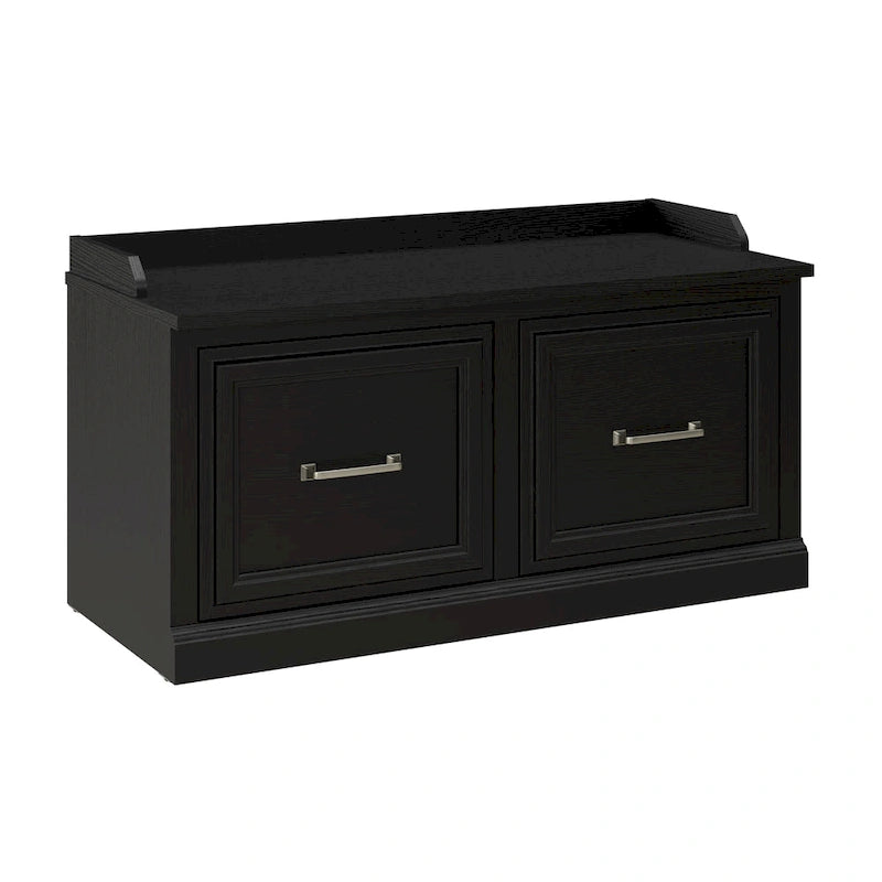 Banc de rangement pour chaussures 40 W avec portes