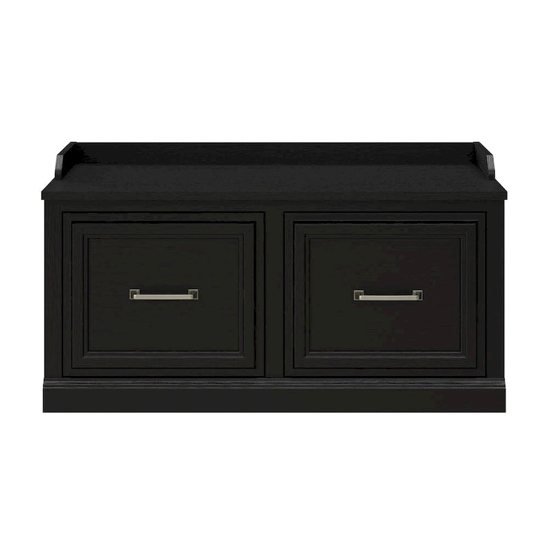 Banc de rangement pour chaussures 40 W avec portes