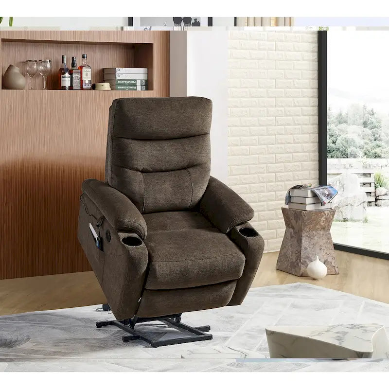 Fauteuil inclinable électrique avec fonction de massage