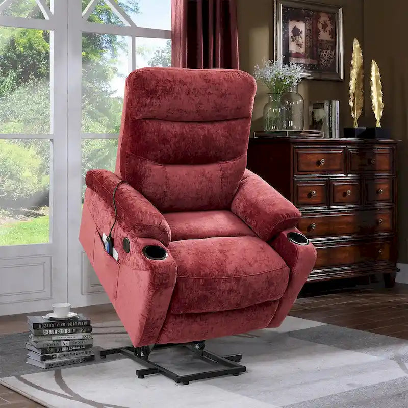 Fauteuil inclinable électrique avec fonction de massage