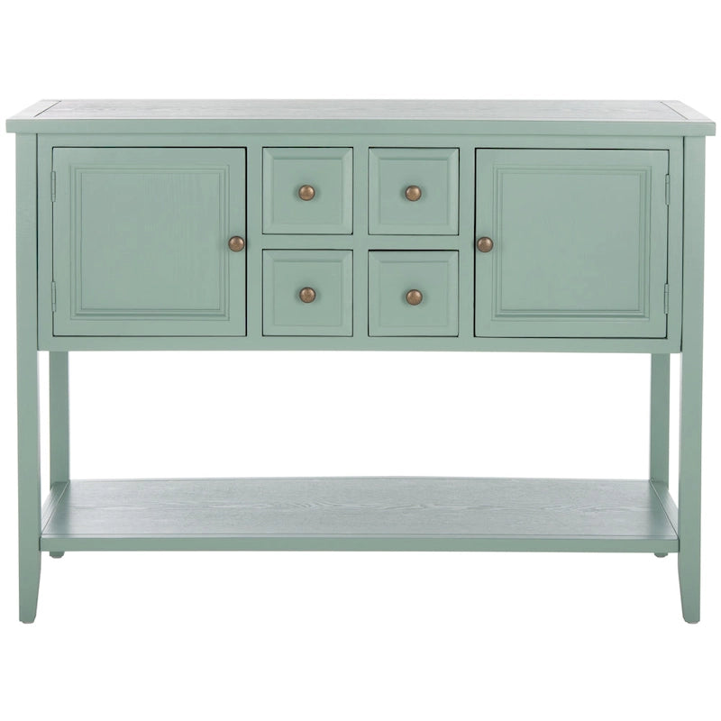 Buffet de rangement au fini chêne - 45.7 x 15 x 34 - 17Lx48Px22H