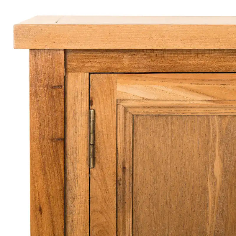 Buffet de rangement au fini chêne - 45.7 x 15 x 34 - 17Lx48Px22H