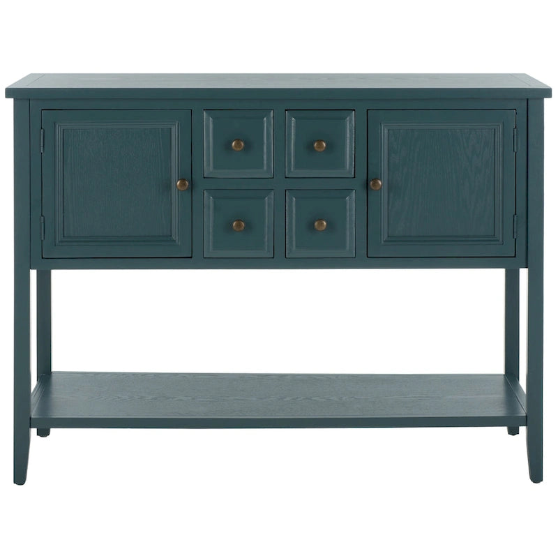 Buffet de rangement au fini chêne - 45.7 x 15 x 34 - 17Lx48Px22H