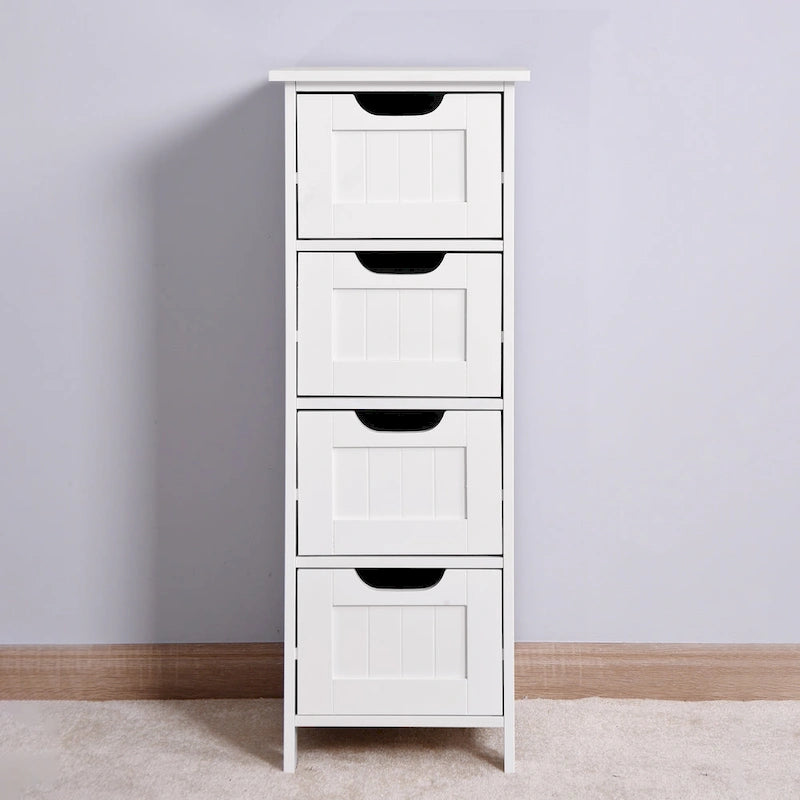 Meuble de rangement de salle de bain avec tiroirs
