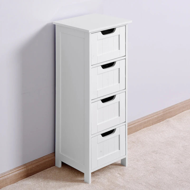 Meuble de rangement de salle de bain avec tiroirs