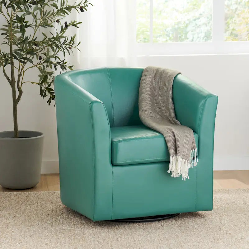 Fauteuil club pivotant – 29.00 P x 30.20 L x 30.50 H