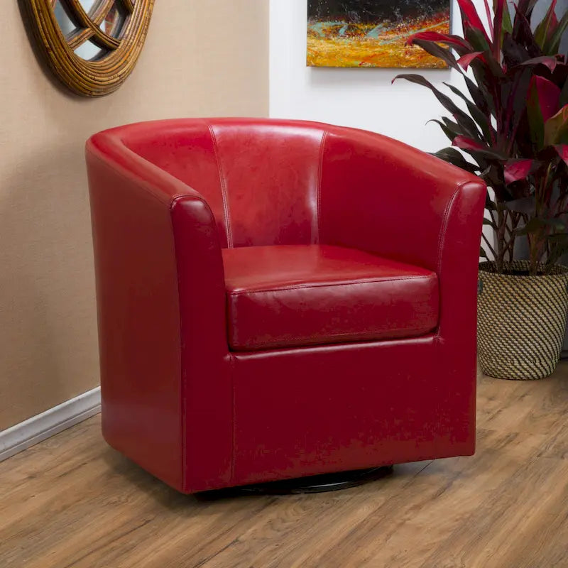Fauteuil club pivotant – 29.00 P x 30.20 L x 30.50 H