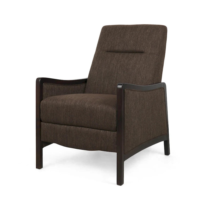 Fauteuil inclinable moderne sans levier de commande (système poussoir)