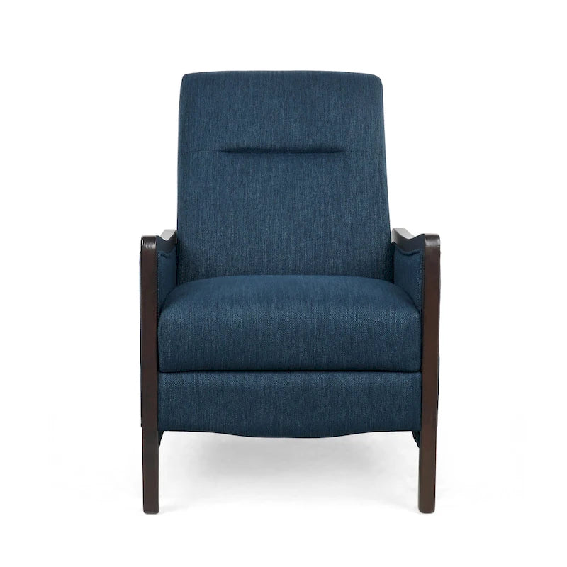 Fauteuil inclinable moderne sans levier de commande (système poussoir)