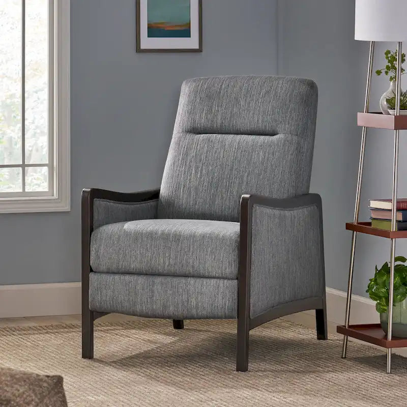Fauteuil inclinable moderne sans levier de commande (système poussoir)