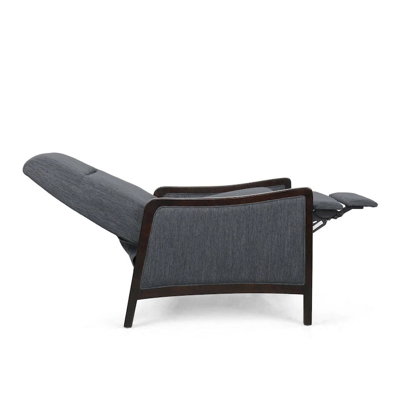 Fauteuil inclinable moderne sans levier de commande (système poussoir)
