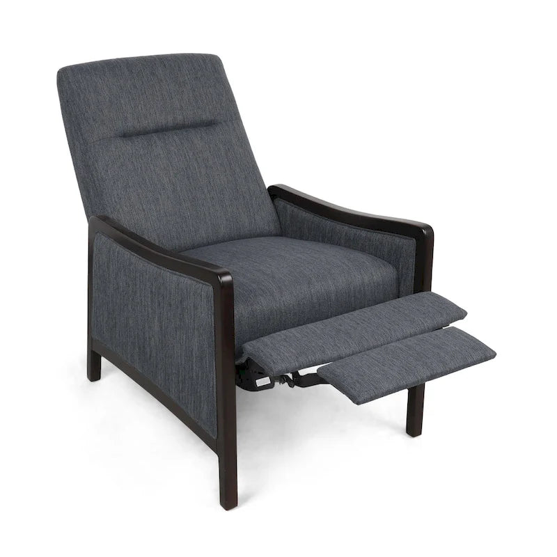 Fauteuil inclinable moderne sans levier de commande (système poussoir)