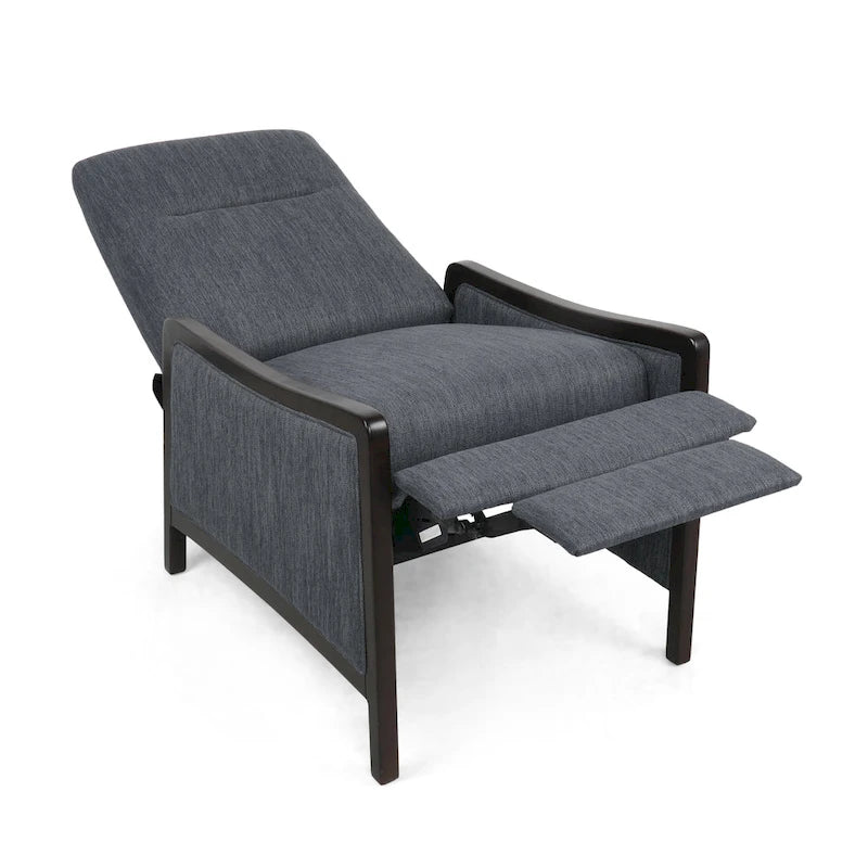 Fauteuil inclinable moderne sans levier de commande (système poussoir)