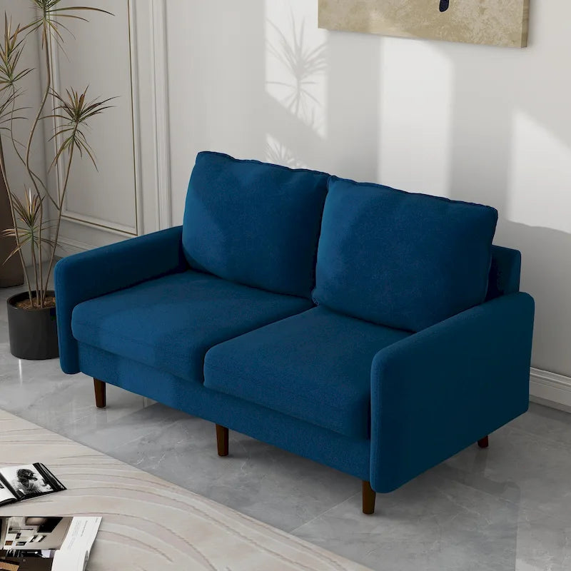 56.88 Canapé moderne en velours pour salon