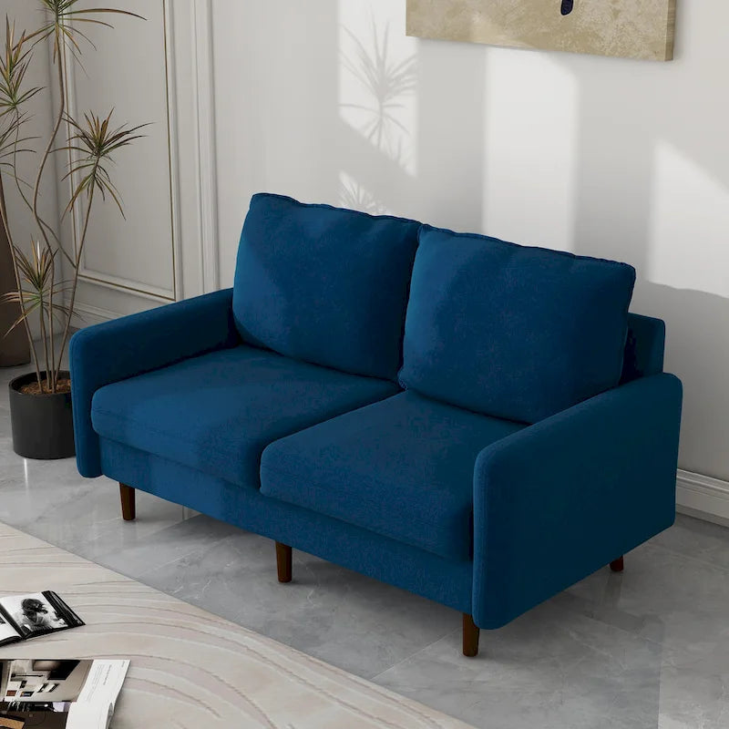 56.88 Canapé moderne en velours pour salon