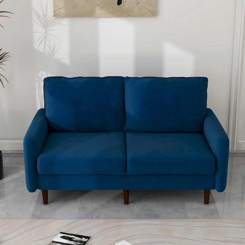 56.88 Canapé moderne en velours pour salon