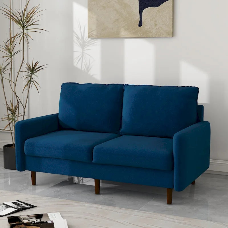 56.88 Canapé moderne en velours pour salon
