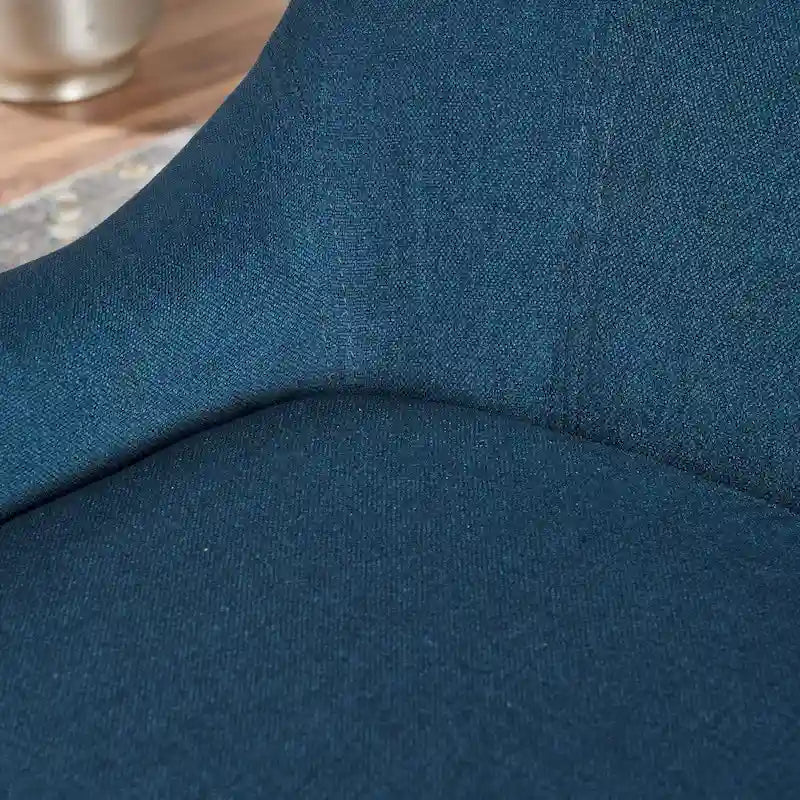 Fauteuil club contemporain en tissu à dossier haut