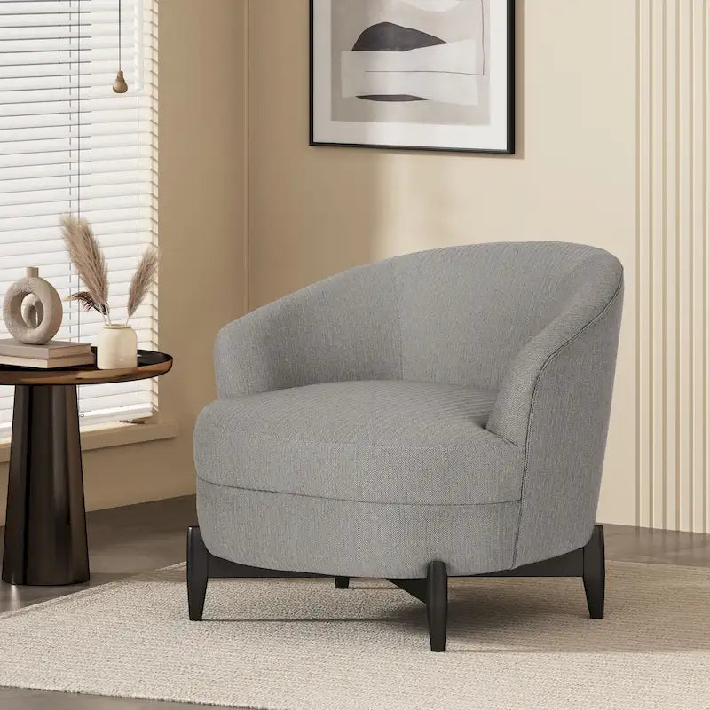 Fauteuil Club Rembourré en Boucle