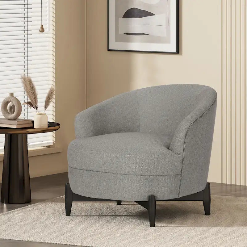Fauteuil Club Rembourré en Boucle