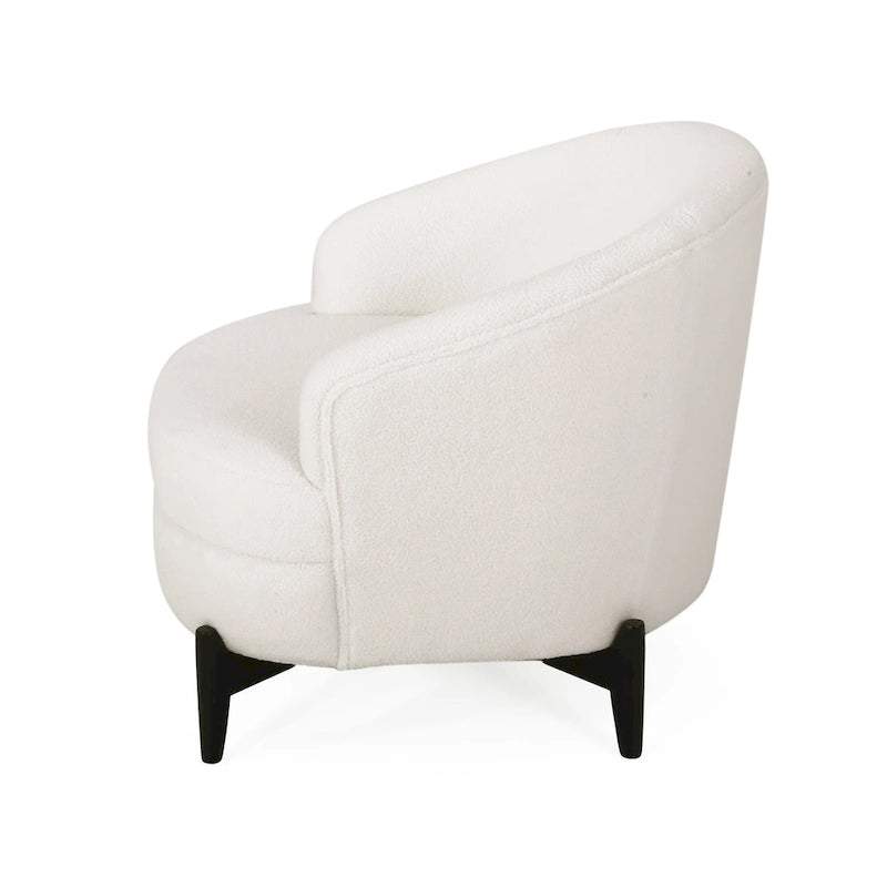 Fauteuil Club Rembourré en Boucle
