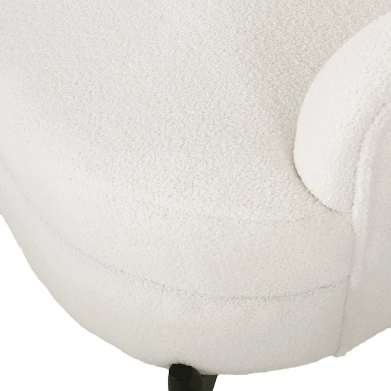 Fauteuil Club Rembourré en Boucle