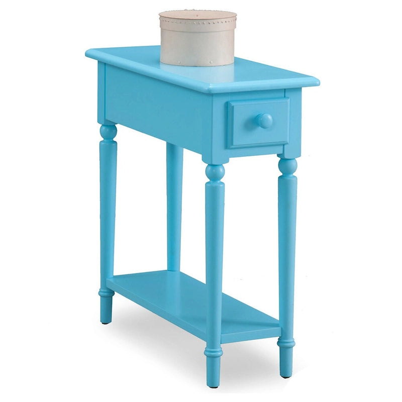 Table d'appoint en bois style balnéaire