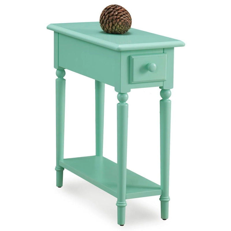 Table d'appoint en bois style balnéaire