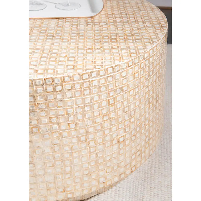 Table basse mosaïque