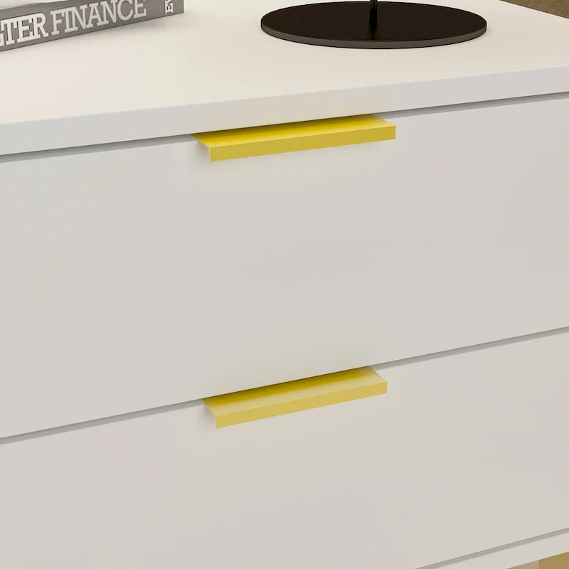 Table de chevet à 2 tiroirs pour la maison