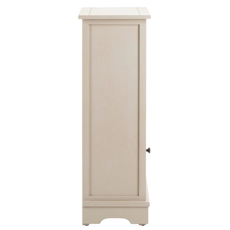 Armoire de rangement noire d'aspect vieilli - 15.9 x 11.8 x 35 - 16Lx12Px35H