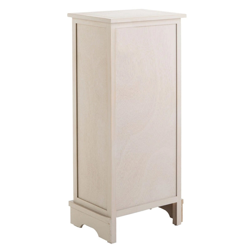 Armoire de rangement noire d'aspect vieilli - 15.9 x 11.8 x 35 - 16Lx12Px35H