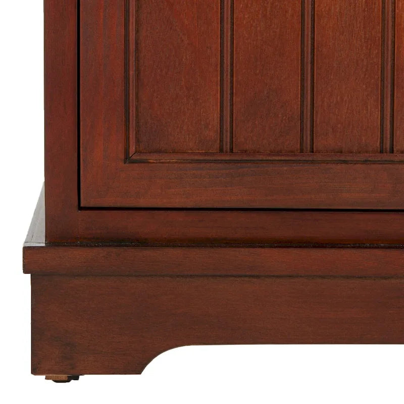 Armoire de rangement noire d'aspect vieilli - 15.9 x 11.8 x 35 - 16Lx12Px35H