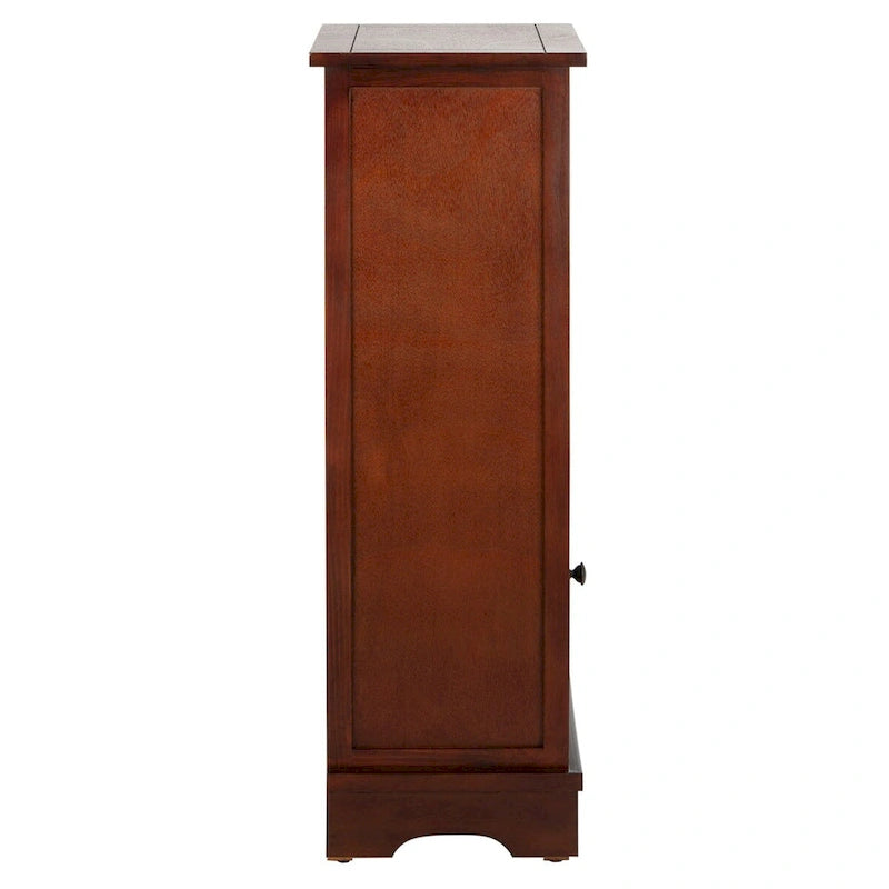 Armoire de rangement noire d'aspect vieilli - 15.9 x 11.8 x 35 - 16Lx12Px35H