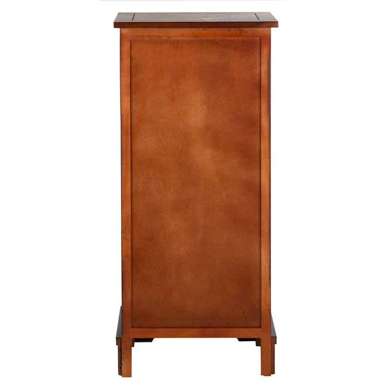 Armoire de rangement noire d'aspect vieilli - 15.9 x 11.8 x 35 - 16Lx12Px35H