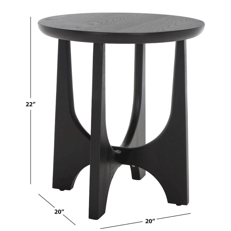 Table d'appoint en bois - 20 po L x 20 po P x 22 po H - 20Lx20Px22H