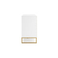 Signature Design by  Socalle White/Gold Dresser