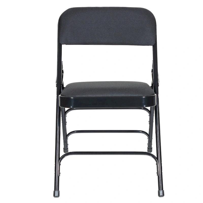 Chaise pliante Triple Renfort en Tissu, Lot de 4
